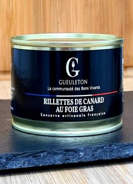 Rillettes de canard au foie gras 190g